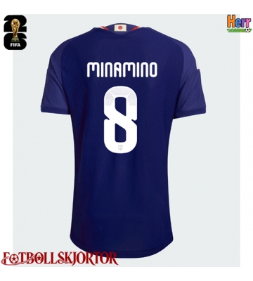 Japan Takumi Minamino #8 Hemmatröja VM 2026 Kortärmad